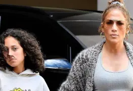 Critican la apariencia de Emme, hija de Jennifer Lopez