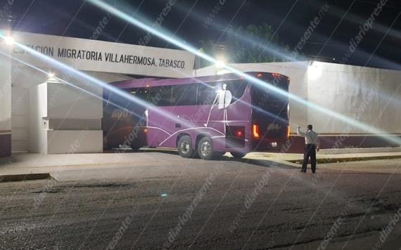 Recatan a más de 150 Centroamericanos en la carretera Villahermosa-Cárdenas