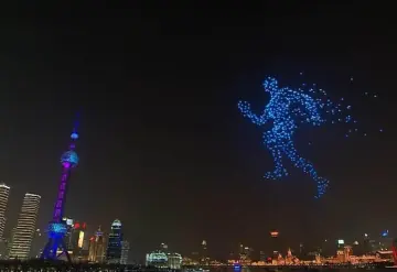 Beneficios de sustituir los fuegos artificiales por drones