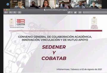 Signan Sedener y Cobatab convenio de colaboración