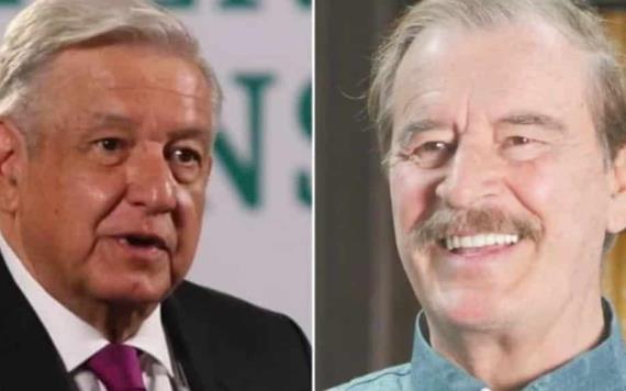 AMLO le envía un mensaje a Fox, quien está internado por tener Covid-19