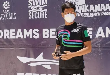 Nadador tabasqueño calificó al Campeonato Mundial de aguas abiertas Oceanman Egipto 2021