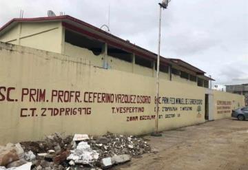 Por reconstrucción, entregarán la escuela primaria más antigua de Villahermosa en cuatro meses 