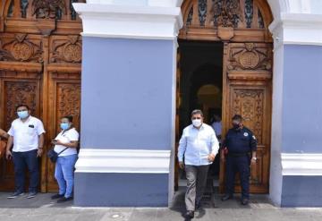 Reunión en palacio: Reconoce Adán Augusto el trabajo legislativo