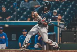 Guty Ruiz conectó su tercer cuadrangular en Doble A