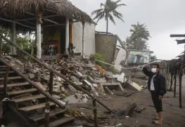 11 muertos tras paso de ´Grace´ por México