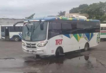 Asaltan camión de pasajeros en la carretera Villahermosa-Cárdenas