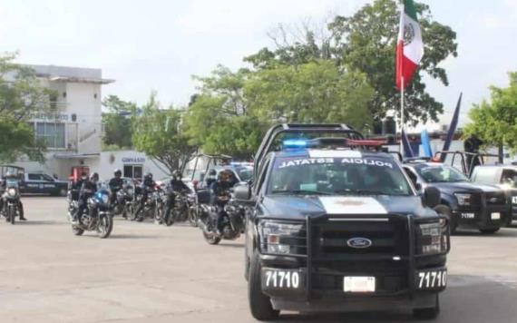 Supervisan salida de operativos para la prevención del delito en Centro