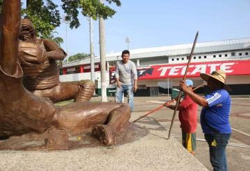 Ya están demoliendo el Parque Centenario del 27 de Febrero