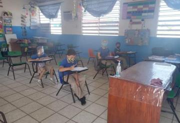 Del 100% de escuelas, sólo el 11% reanudaron actividades el lunes 30 de agosto en Jonuta 