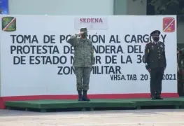 Toma posesión nuevo Jefe de Estado Mayor de 30ª Zona Militar