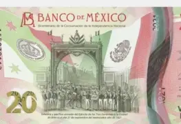 Conoce el nuevo billete de 20 pesos