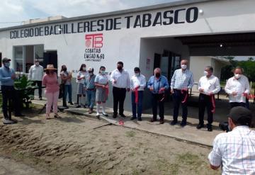 Gobernador de Tabasco llevó a cabo la entrega de la rehabilitación del EMSAD N°60 