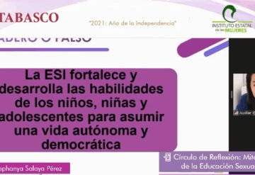 Ofrece IEM círculo de reflexión sobre importancia de hablar de sexualidad en la familia