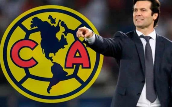 Santiago Solaris sorprende cantando junto a la porra del América