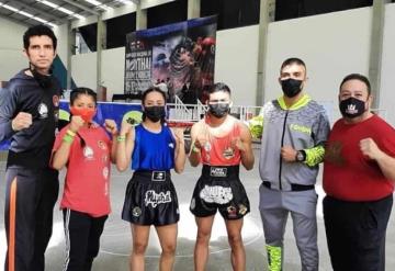 Tabasqueños destacaron en el Campeonato Nacional de Muay Thai 2021, que se desarrolló en Oaxtepec, Morelos