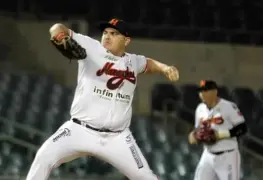 Juan Pablo Oramas se fue sin decisión en la derrota de los Naranjeros de Hermosillo 7-6 ante los Caballeros Águilas de Mexicali