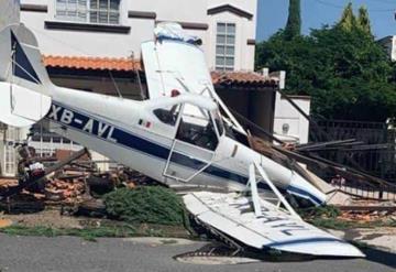 Informan desplome de avioneta en Celaya