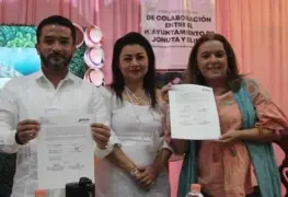 Jonuta firma convenio con el IFAT por el progreso de los artesanos