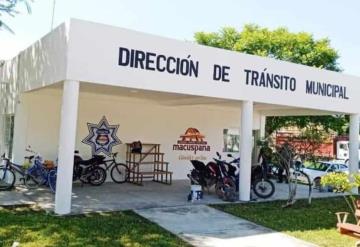 Instalan nuevas oficinas para la dirección de tránsito municipal en Macuspana