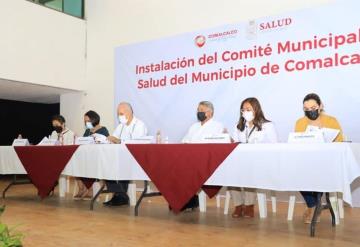 Se instala en Comalcalco el Comité Municipal de Salud