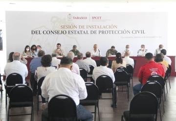 Instalan Consejo Estatal de Protección Civil