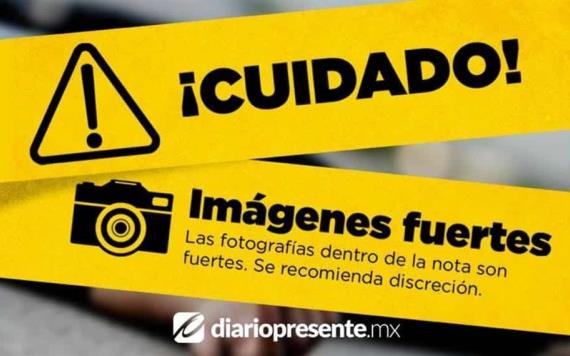 Carnicero pierde la vida al derrapar en su motocicleta