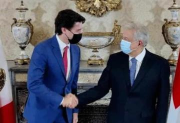 AMLO y Trudeau coinciden en garantizar la competitividad