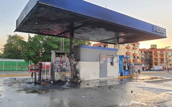 Explota la Gasolinera en la Col. Tamulte