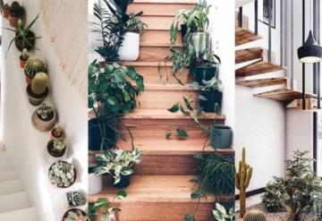 Ideas para decorar escaleras con poco dinero para que tu casa se vea más bonita