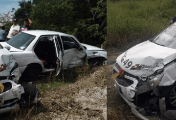 Fuerte accidente en la Jalapa-Tacotalpa