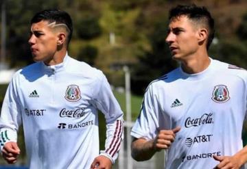 Mauro Lainez concentrado con la Selección Mexicana de cara al partido amistoso del Tri ante Chile