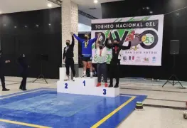 Gana delegación tabasqueña 4 medallas de bronce