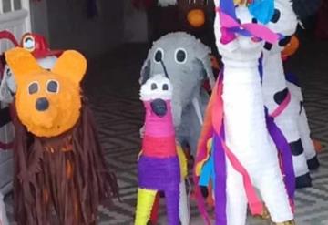 Tradición de las piñatas se niega a desaparecer