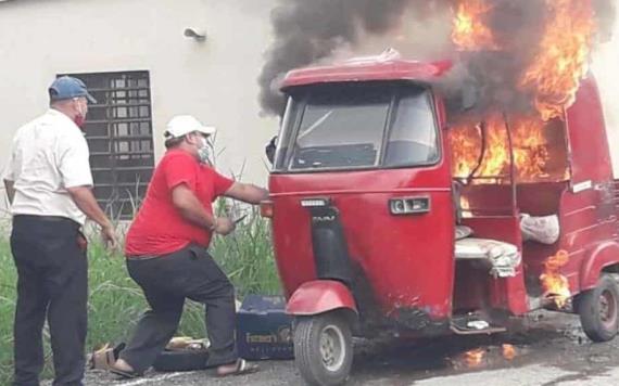 Se calcina pochimovil de un vende queso