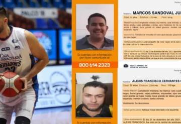 Encuentran al basquetbolista Alexis Cervantes y a taxista desaparecidos en Michoacán