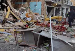 Trabajo coordinado en zona de explosi&oacute;n de Centro Hist&oacute;rico