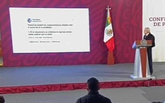 Reconoce AMLO que hay contagios crecientes de Covid19