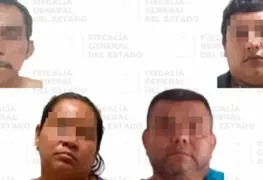 Por secuestro agravado, dictan sentencia con 50 años de prisión contra tres hombres y una mujer