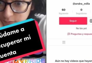 ¡Regrésenme mi cuente! tras suspensión de su TikTok