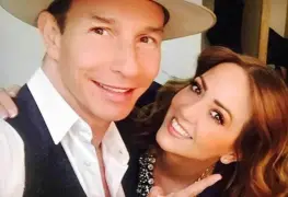 Así celebró Andrea Legarreta cumpleaños de Erik Rubín