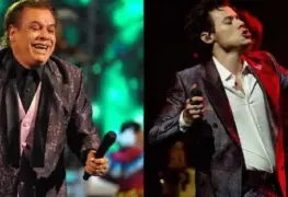 Los outfits de Harry Styles que demuestran que se inspira en Juan Gabriel.