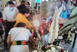 Al ritmo de la tambora, cuetes, as&iacute; como el chorote y los dulces tradicionales, celebran a la Virgen de la Candelaria