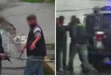 Hombre persigue a su asaltante en calles de CDMX y logra su detención