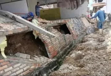 Derrumbe de barda en guardería de IMSS en Nayarit deja siete menores lesionados
