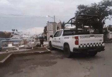 Se hunde embarcación en Cozumel, frente frío 28 causó fuerte oleaje