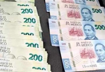 Alertan comerciantes circulación de billetes falsos en Tabasco