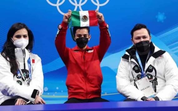 Conade podría reducir la beca de Donovan Carrillo, pese a histórica participación en Beijing 2022