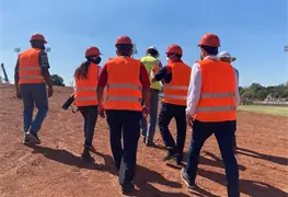 La Liga Mexicana de Beisbol y la nueva directiva de Olmecas de Tabasco supervisa la construcci&oacute;n del nuevo Parque Centenario