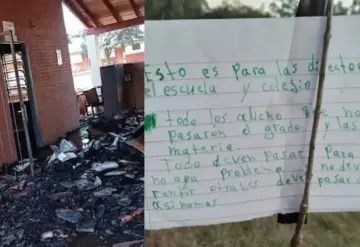 Tras reprobar alumnos queman escuela en Paraguay